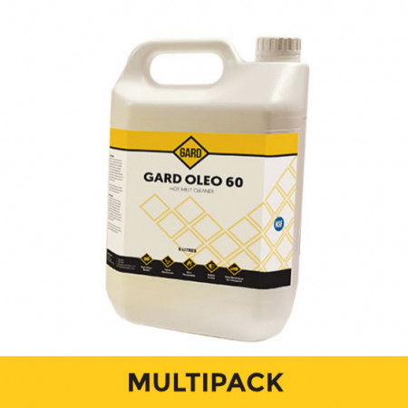 4 x 5L Gard Oleo 60 VOC Free Hot Melt Cleaner
