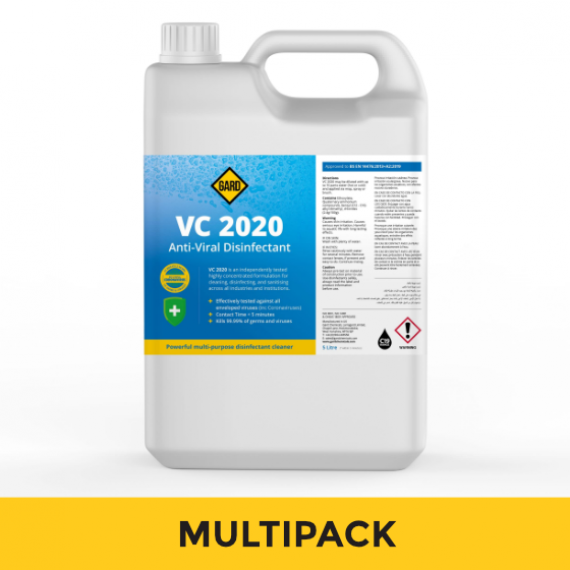 5L Multipack Gard VC 2020 Anti-Viral Disinfectant