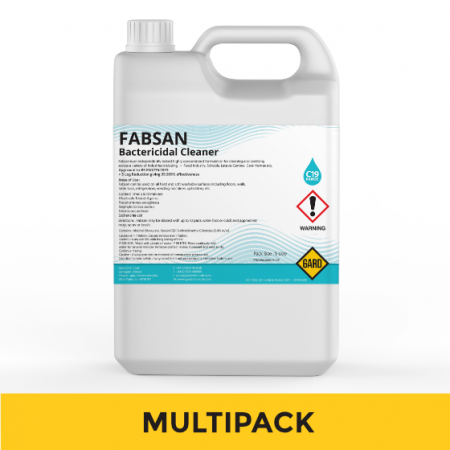 5L Multipack Fabsan Bactericidal Cleaner